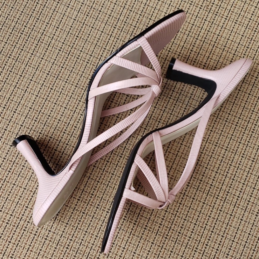 Nordstrom BP | light pink dress sandals | 9 EUC - Picture 8 of 12